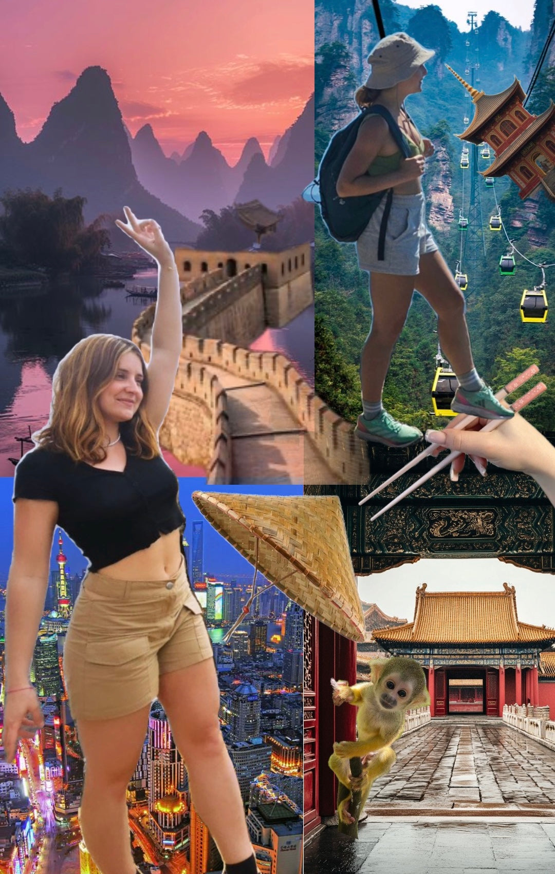 Le voyage de Jujurbex en Chine